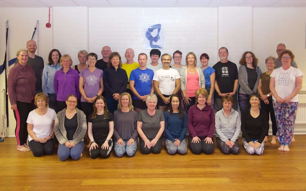 Participants Workshop Congleton Iyengar Yoga Centre